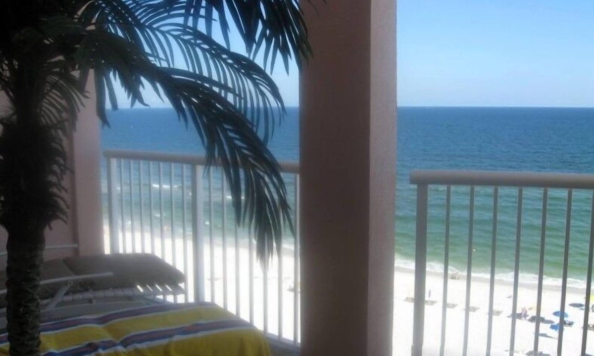 Gulf Shores Condo | 10th Fl Condo-Best View On The Beach. Watch dolphins from the large balcony.