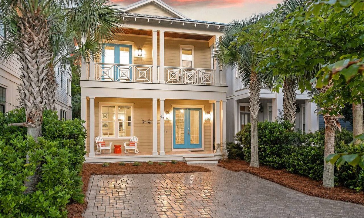 Rosemary Beach House | 4BR Luxury Seacrest Home, 2 King Suites, Private Beach & Lagoon Pool Access