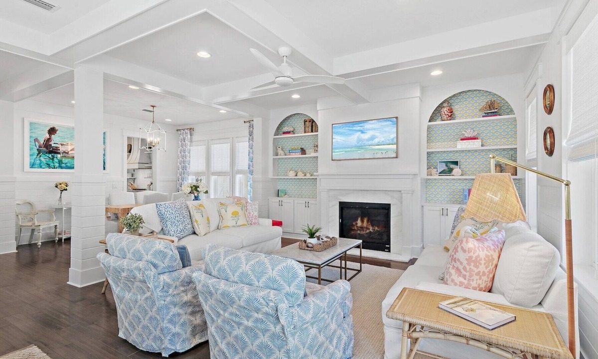 Santa Rosa Beach House | At Periwinkle Shores Designer-Owned Coastal Retreat with Golf Cart, Bikes & Serene Pond Views