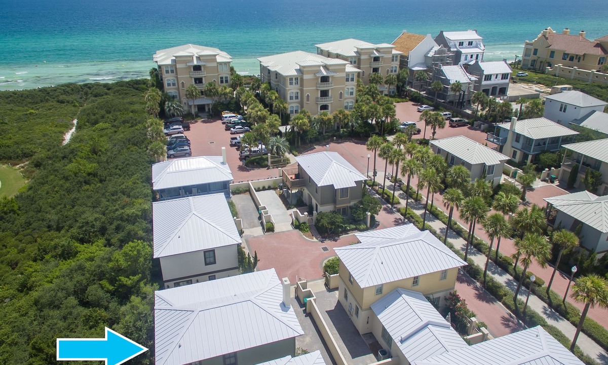 Rosemary Beach House | Beautiful Southside 30A Designer Cottage 150 Steps to Community Pool and Beach