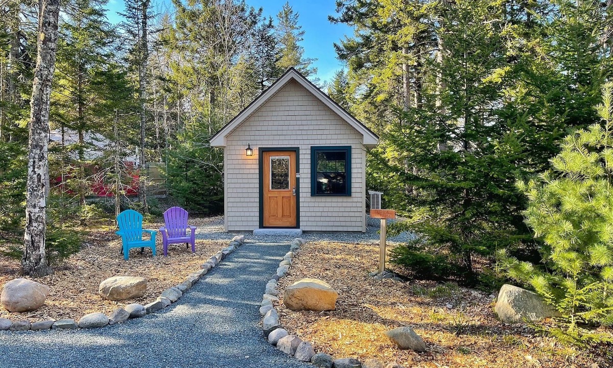 Southwest Harbor Cottage | Beehive Tiny House at Acadia Yurts!