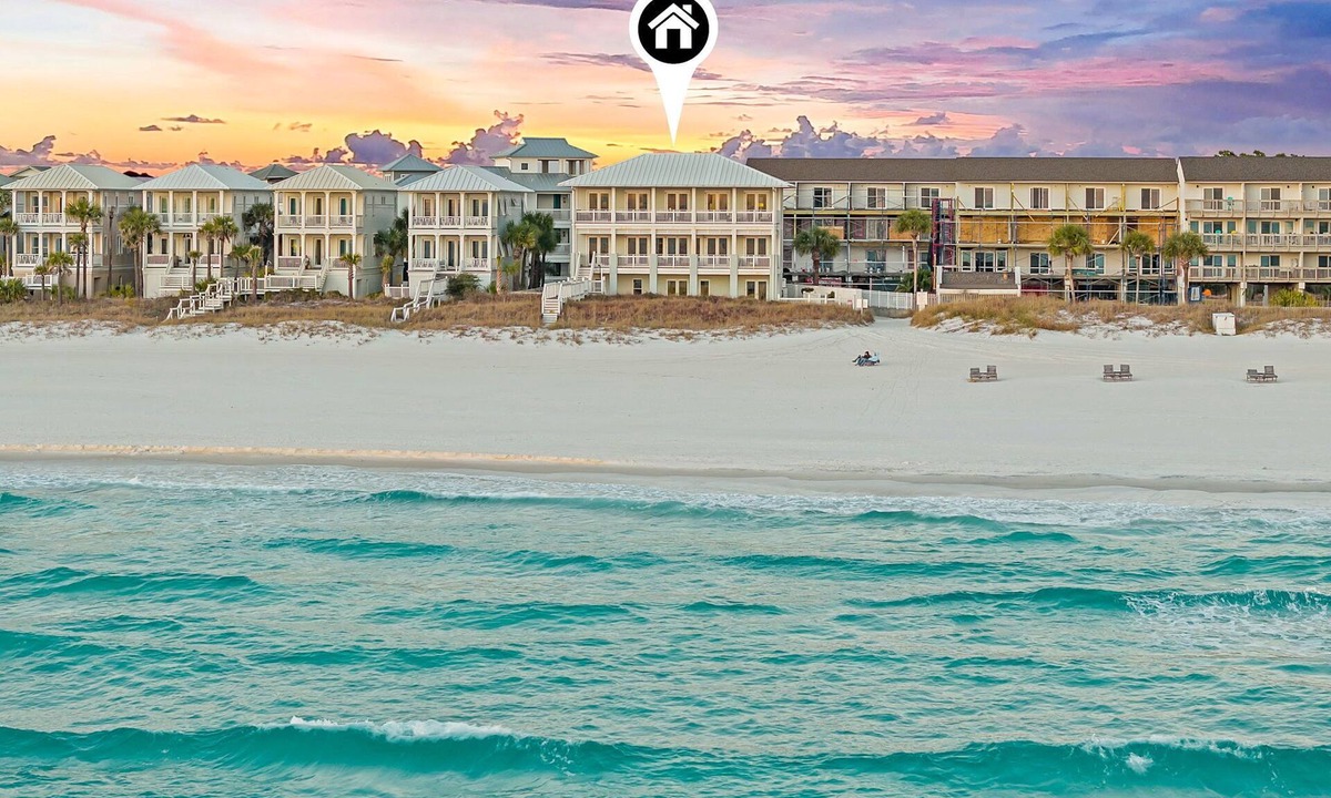 Sunnyside House | Casamigos| Gulf Front| Private Pool| Carillon Beach