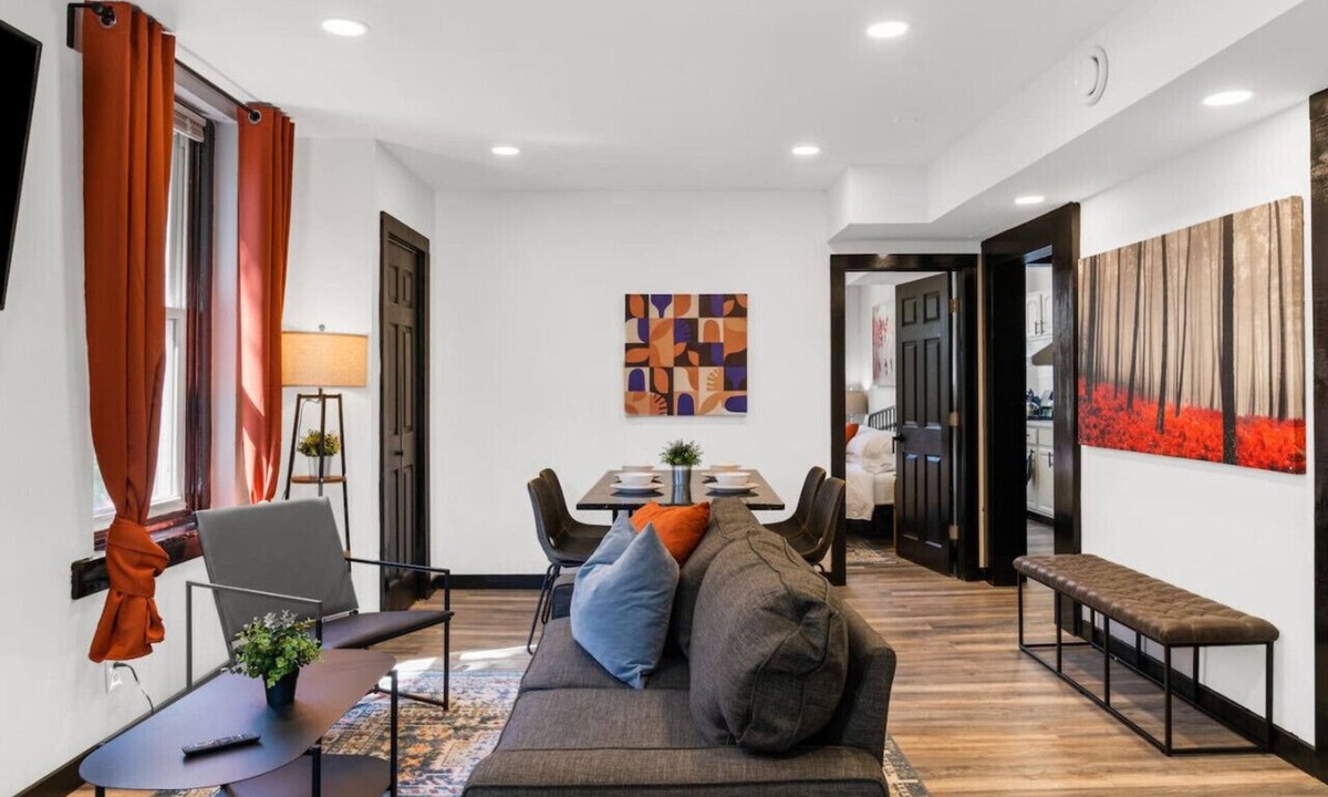 Penn-Knox Apartment | Charming 2BR Philadelphia Stay, Prime Location + Parking