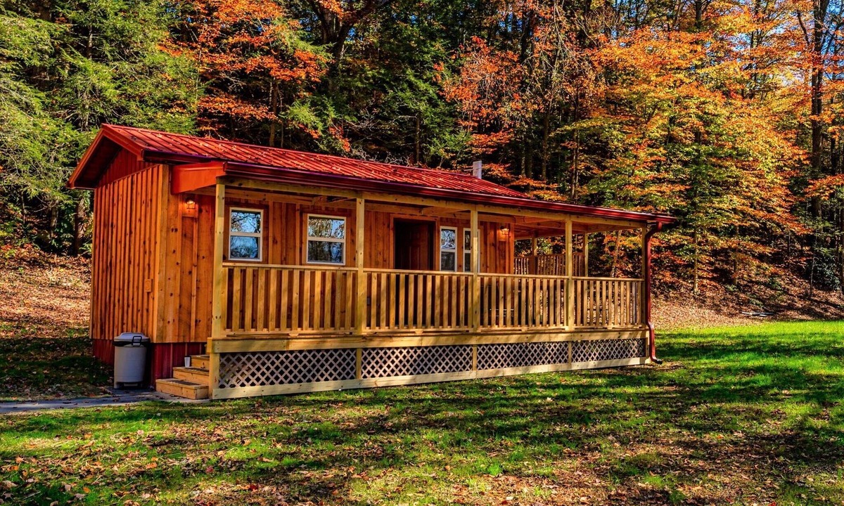 Cosby Cabin | Cuddling On The Creek Couples only romantic " TINY CABIN" retreat!