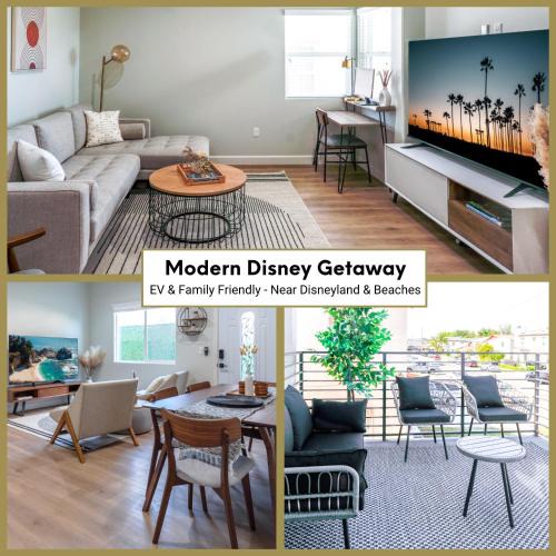 Midway City House | Disneyland Cozy Luxury Retreat I Sleeps 10, King Bed & EV Access