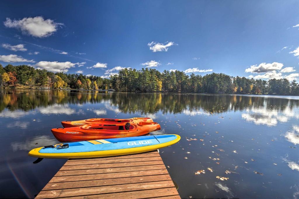Eagle River House | Eagle River Lakefront Oasis w/Private Dock!