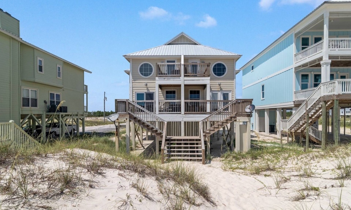 Southpointe House | East Side of Updated Gulf Front home with awesome views steps from the beach