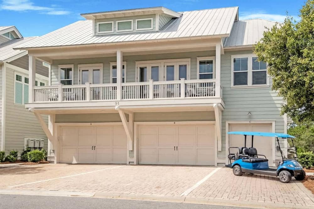 Panama City Beach Cottage | Elegant Coastal Cottage with Private Golf Cart & Pool Near 30A Beaches, Santa Rosa Beach Florida