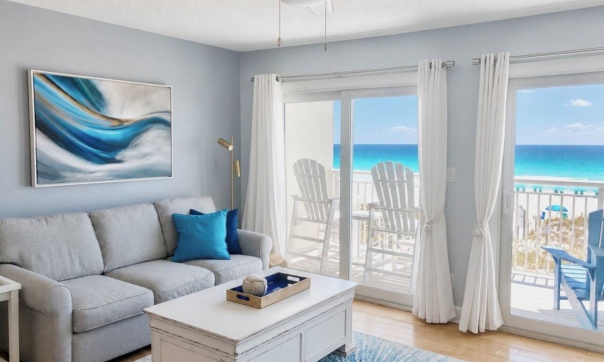 Fort Walton Beach Condo | *GULF FRONT CONDO* Gorgeous Ocean Views* Island Sands 307 w/beach service