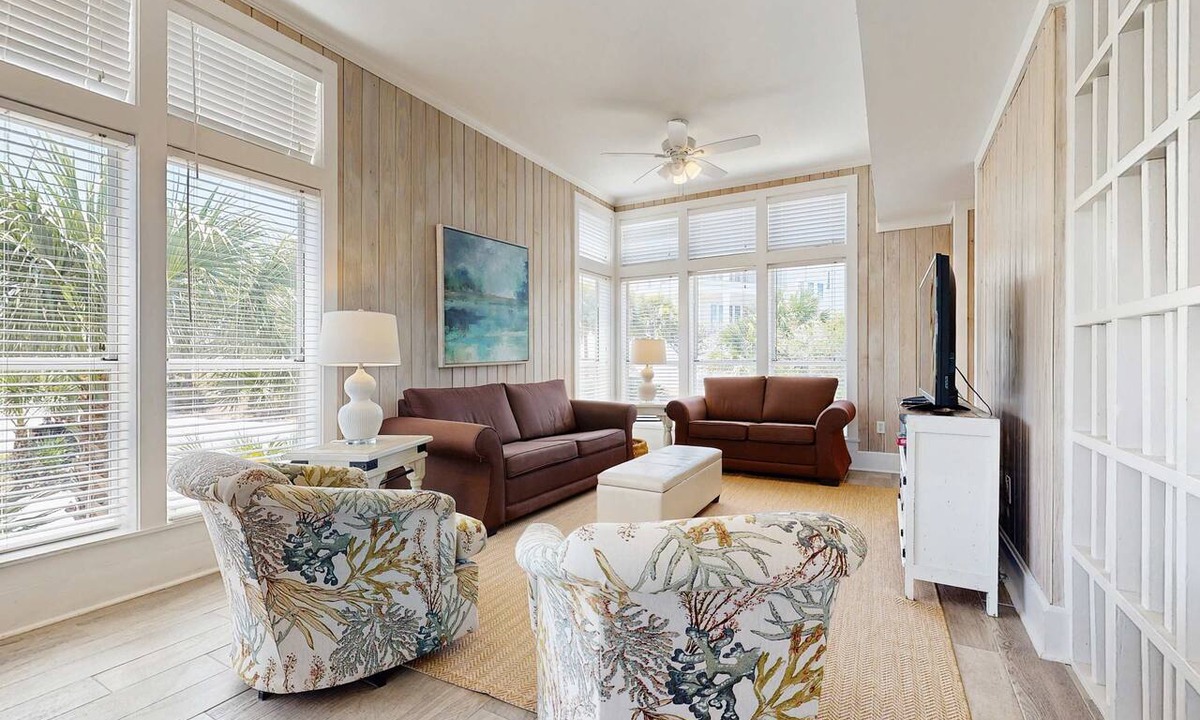 Gulf Trace Condo | Gulf-front duplex with amazing views & screened deck - right on the beach