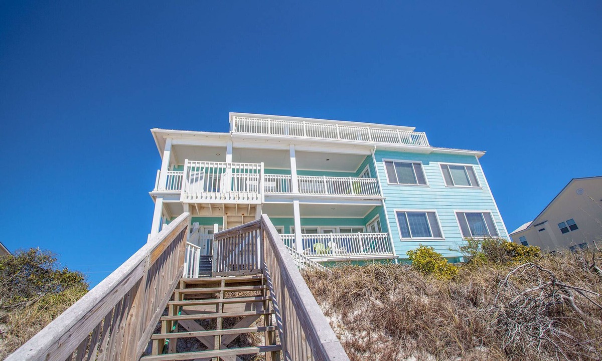 Dune Allen Beach House | Gulf Front, Perfect For Weddings & Reunions- Pet Friendly. 3 Separate Condos.