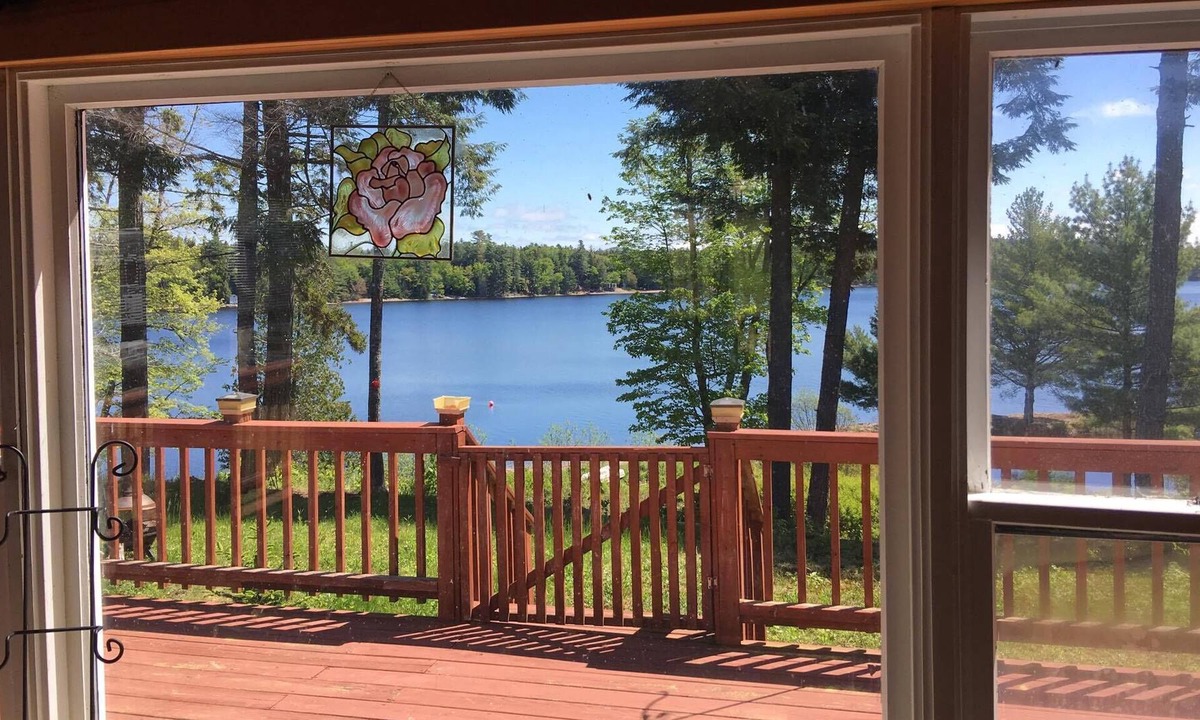 Cherryfield Cabin | Lakefront vacation Cabin on Pleasant River Lake.