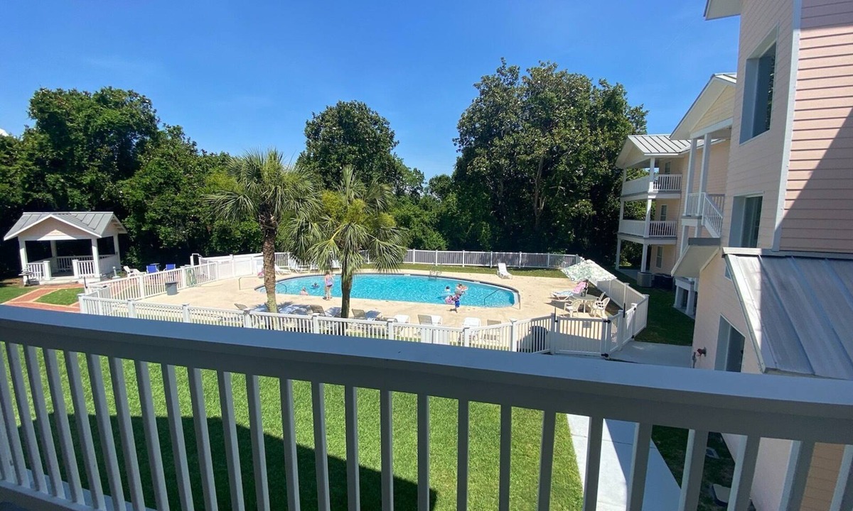 Miramar Beach Condo | Like new & across the street from public beach access 73! Family friendly!