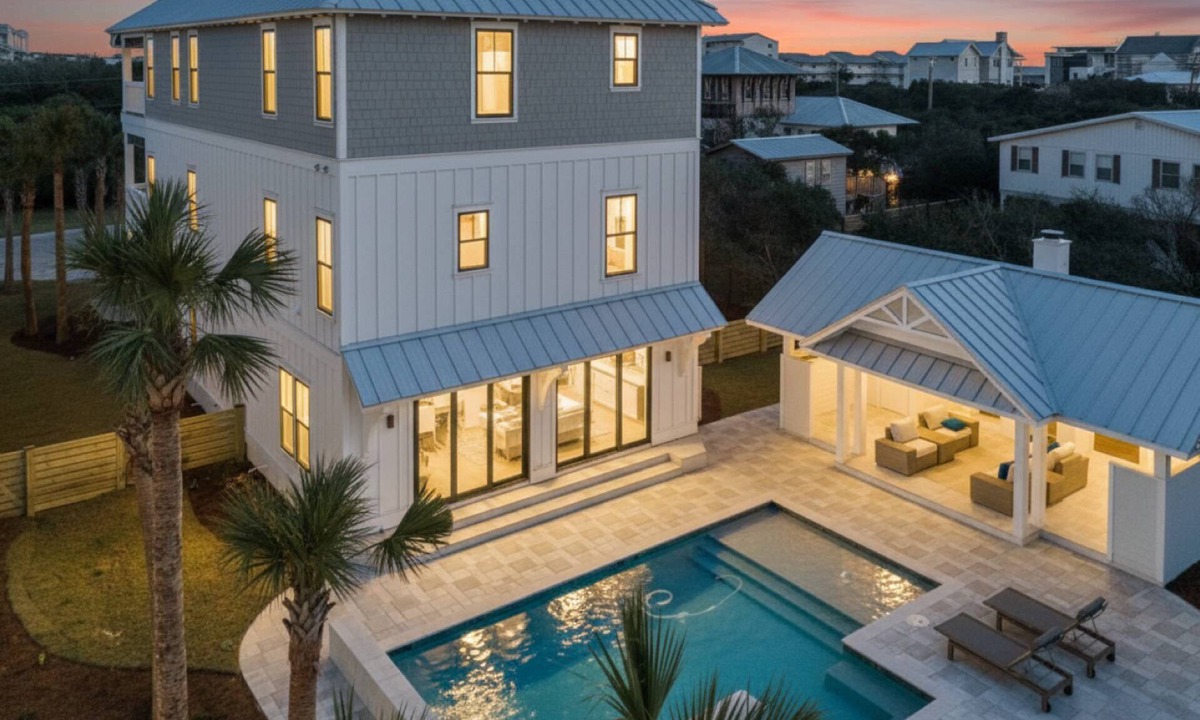 Seacrest House | Luxury at A Stunning 30A Beach Home | Chef's Kitchen, Private Pool, Outdoor Oasis, and Gulf Views!