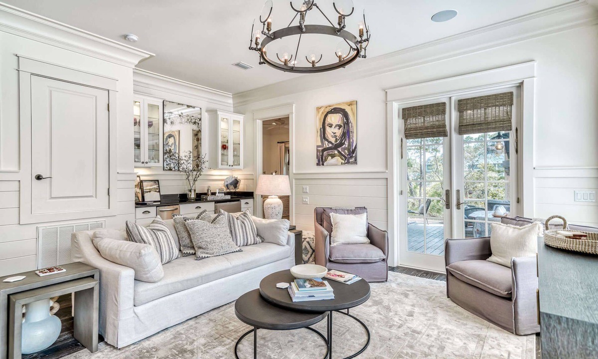 WaterSound West Beach House | Luxury Family Retreat with LSV, Bikes, Heated Community Pool and Private Beach