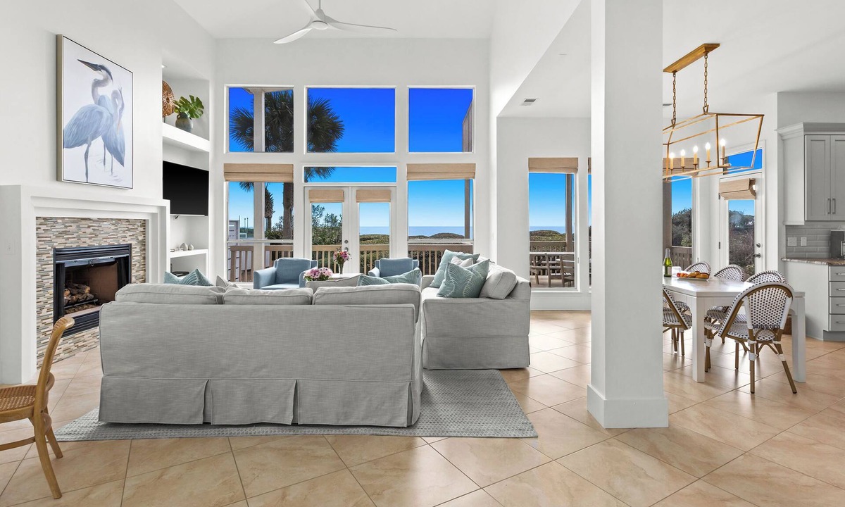 Seawalk Circle House | NEW Gulf Front with LSV, Bikes, Incredible Views, and 3 Minutes to Seaside
