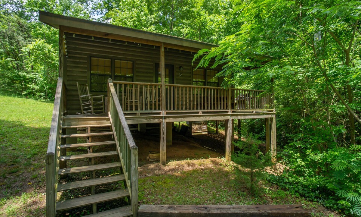 Helen Cabin | New Hottub, In the Woods feel, Walk to Town, Dogs Welcome, Fire Pit