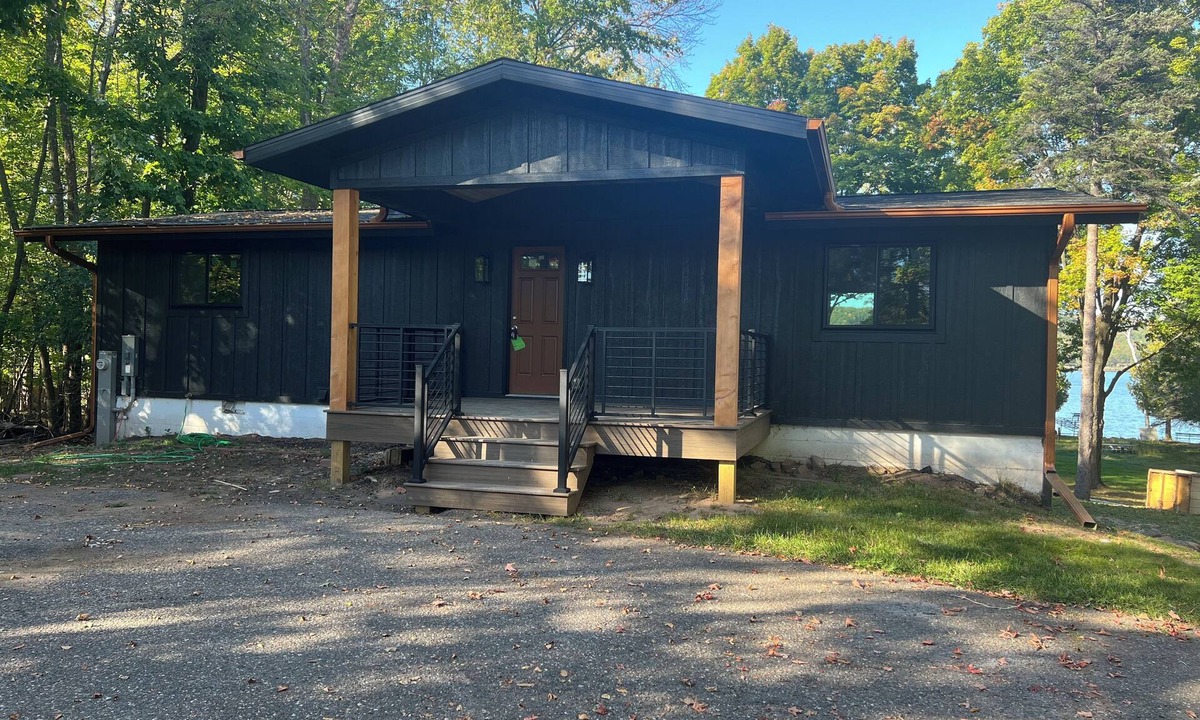 Iron Mountain House | Newly remodeled lakefront vacation home on Lake Antoine in Iron Mountain, MI