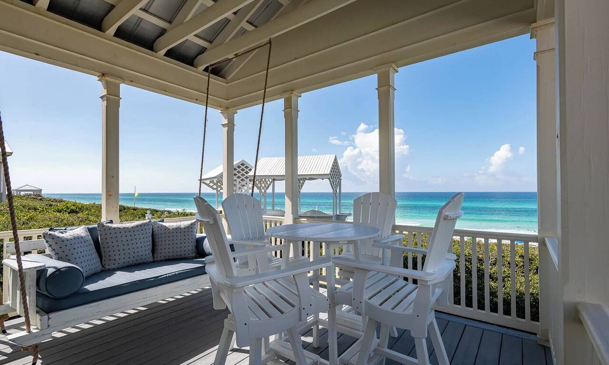 Seaside House | SALE~Gulf Front "Magnolia Honeymoon Cottage"~Seaside~Chair Setups~2 Adults