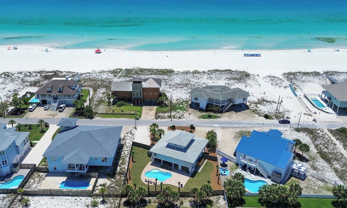 Villa Segunda House | Saltwater Cowboy | Gulf View, Pool, Pet Friendly, Event Friendly
