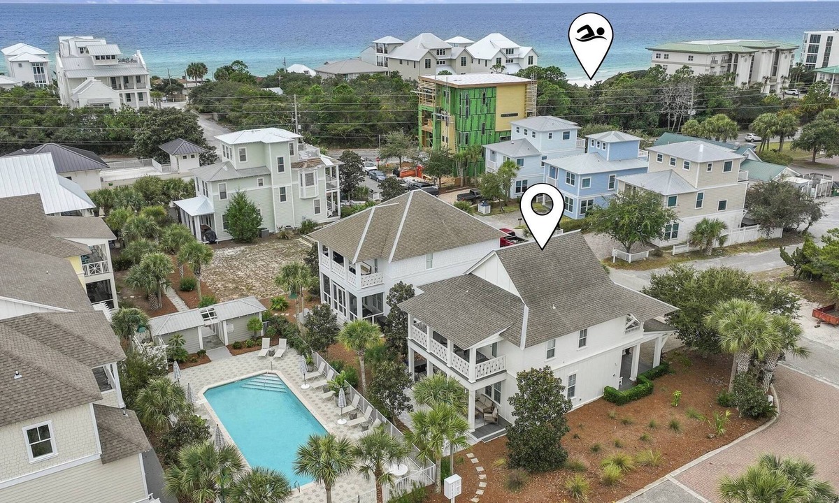 Magnolia Dune House | Spacious Home Just A 3-Minute Walk To Beach Access + Large Community Pool
