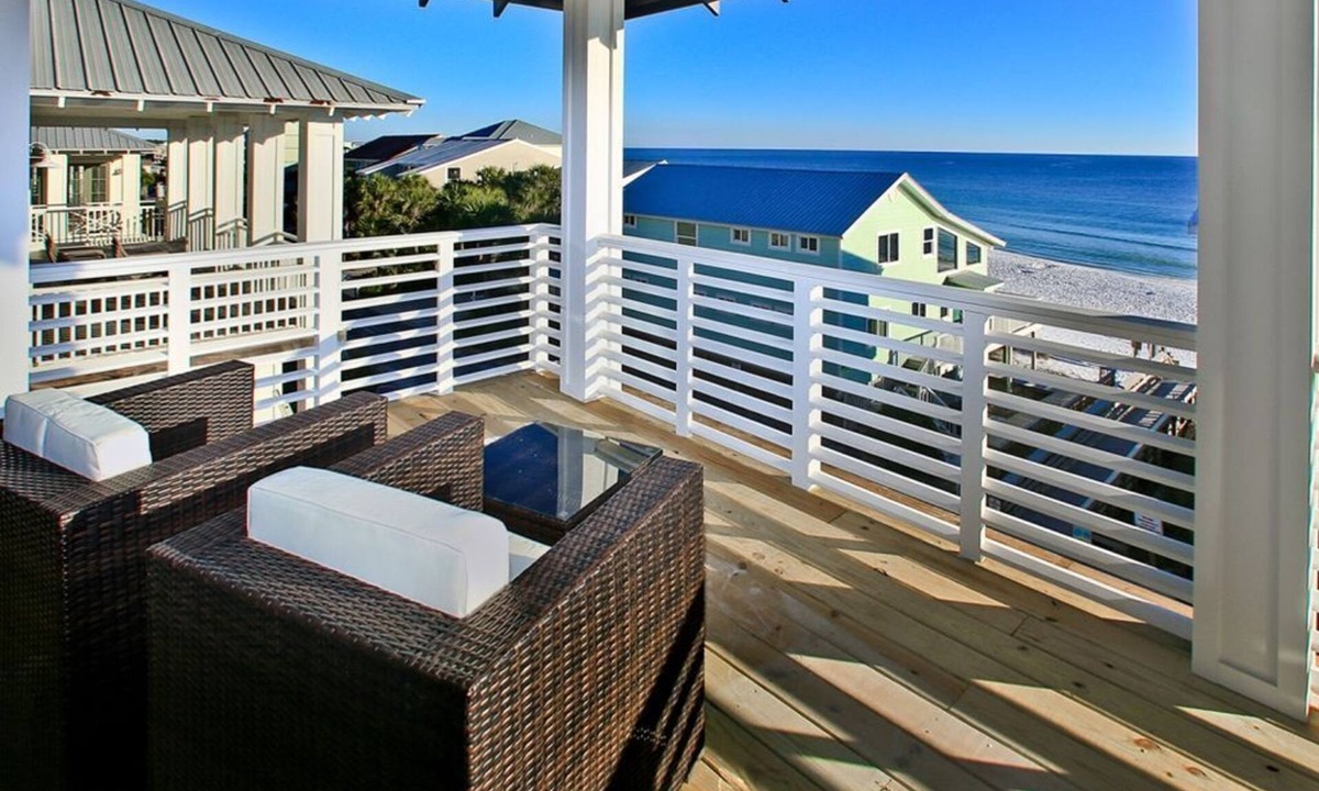 Seagrove Beach House | Tall Cotton - Steps to the Beach, Gulf Views, 5BR Luxury Home on 30A