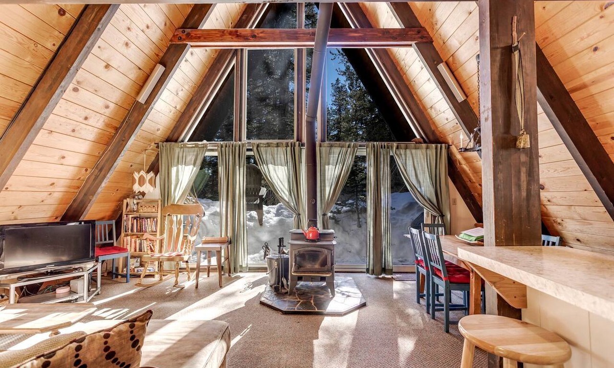 Bear Valley Cabin | Unique A-Frame Accommodation with Breathtaking Views in Bear Valley, CA