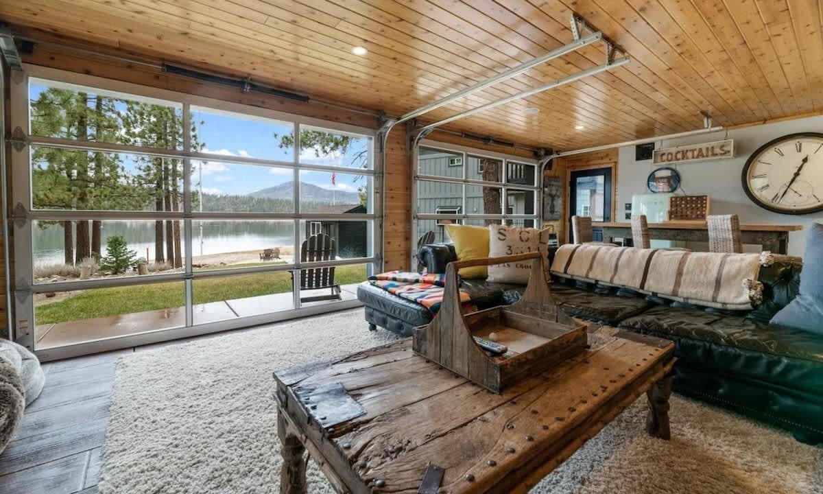 Boulder Bay House | Waterfront. Gameroom, Dock in water. Spa. Firepit.