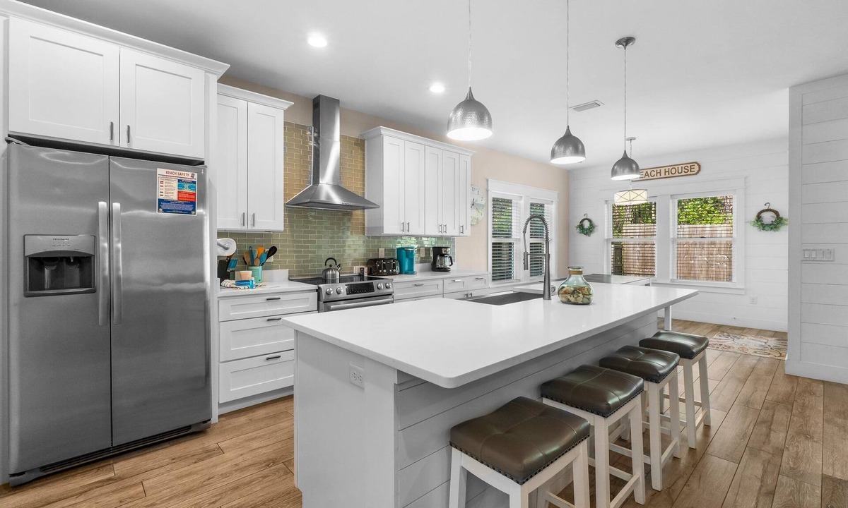 Inlet Beach Heights House | Winter rental rates available! Pet Friendly, Game room, close to beach