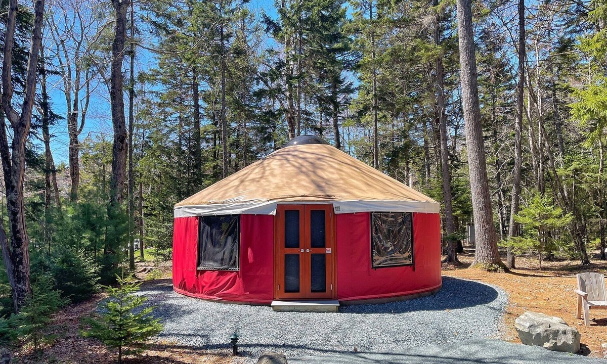 Southwest Harbor Cottage | Yurt Glamping on the Quiet-side of Acadia National Park!