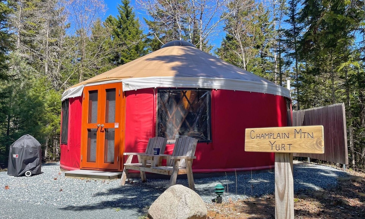 Southwest Harbor Cottage | Yurt Glamping on the Quiet-side of Acadia National Park!