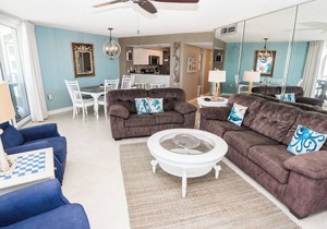 E1201 Million Dollar View! 3 Gulf Front Pools, Gated Condo