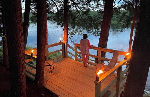 Mattawamkeag Cabin | 1-bedroom off grid cabin in serene Woodville perfect for relaxing getaway