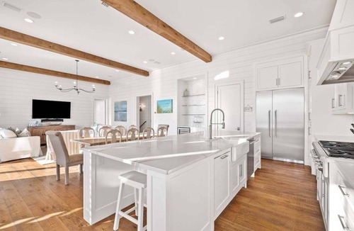 Seagrove Beach House | 1 HOUSE OFF THE BEACH! Private Pool, LSV/Golf Cart, Bikes, Games, Gym! Sleeps 22!