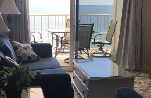 Gulf Shores Condo | 10th Fl Condo-Best View On The Beach. Watch dolphins from the large balcony.