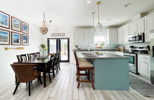 Bid-a-wee Beach House | 2 MASTER SUITES- 4BR/3.5 Bath, Private Access Beach, Perfect for 2 Families!