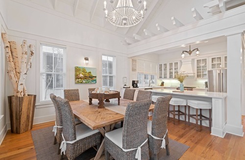 Watercolor House | 2 minute walk to the Beach. Private Heated Pool. New 2026 6 Seater Golf Cart.