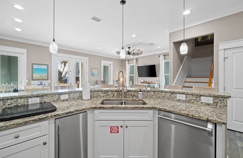 Panama City Beach House | 20 STEPS TO THE BEACH! LUXURY BEACH HOUSE/LARGE PRIVATE HEATED SALT POOL