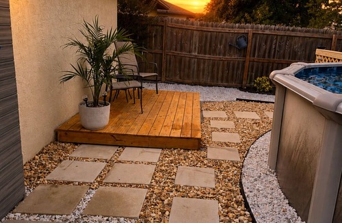 Lynn Haven House | 3-bedroom house with full pool and patio access in quiet and safe neighborhood