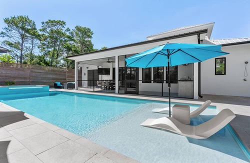 Gulfview Heights House | 30A Happy by the Sea | Private Heated Pool & Spa, Golf Cart, Near Beach