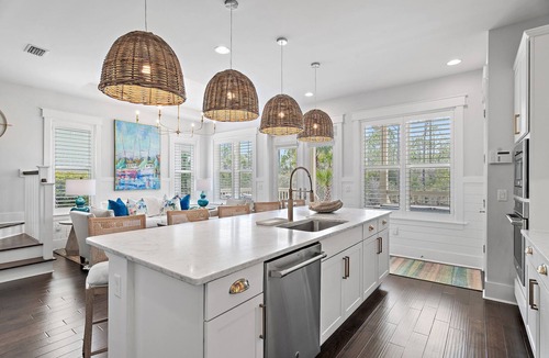 Santa Rosa Beach House | After Beach Oasis 30A Luxury 4BR Retreat with Golf Cart & Bikes