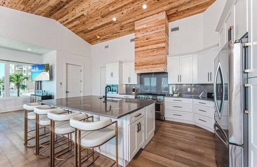 Gulf Pines House | Amazing Beachfront Home, Incredible Views, Heated Pool, Hot Tub, Elevator!