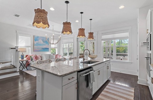 Santa Rosa Beach House | At Periwinkle Shores Designer-Owned Coastal Retreat with Golf Cart, Bikes & Serene Pond Views