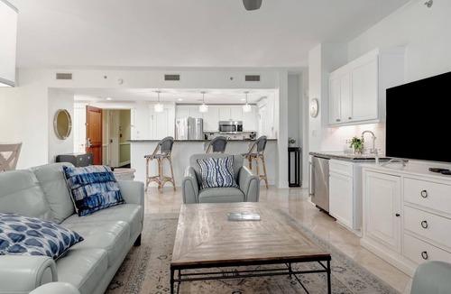 Baytowne Wharf Condo | Bayfront Bliss: Private Top-Floor 3BR | 3BA Condo at Lasata, Baytowne Wharf at Sandestin Golf and Beach Resort!