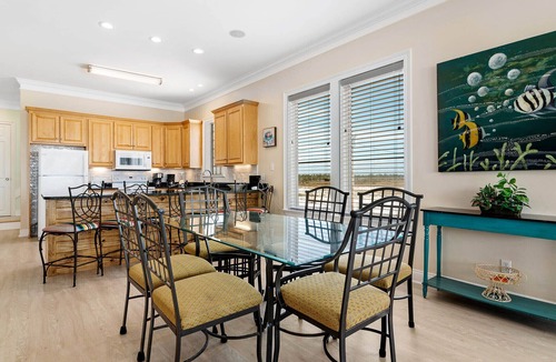Fort Morgan House | Beach Castle, E/W. 16BR duplex. Sleeps 54. Large Pool! Decks. Beachfront. Value!