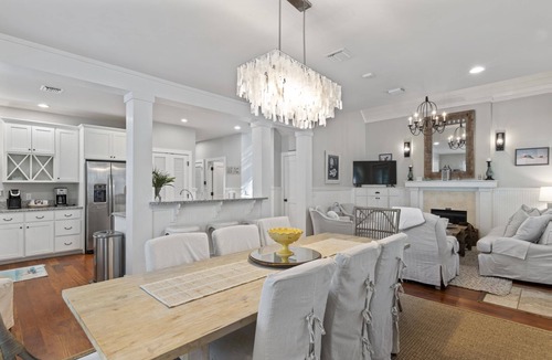 WaterSound Beach House | Beach Retreat w/Pool, Fire Pit and Golf Cart