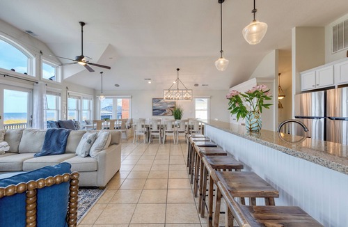 Kill Devil Hills House | Beachfront w/Pool, Hot Tub & Game Room, Sleeps 28 | Atlantic Watch by AvantStay