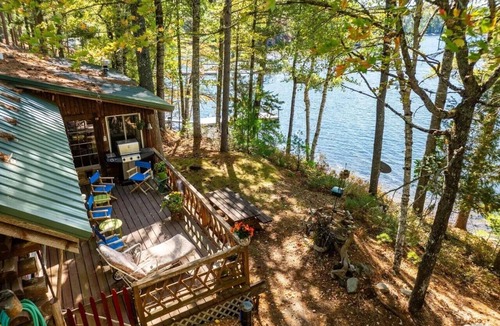 Grand Lake Stream House | Beautiful Lakehouse and/or private island on West Grand near Grand Lake Stream.