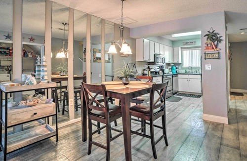 West Panama City Beach Apartment | Beautiful PCB Townhome: Balcony & Resort Amenities