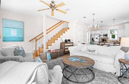 Rosemary Beach House | Beautiful Southside 30A Designer Cottage 150 Steps to Community Pool and Beach